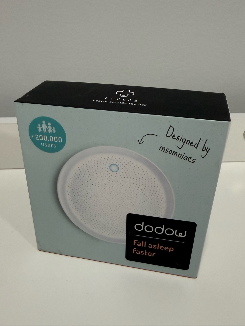 New Sealed Dodow Sleep Aid Device